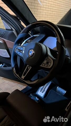 Руль на выезде монтаж карбон на BMW