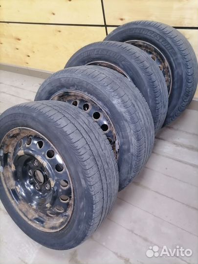 Шины 205 55 16 Bridgestone Turanza на дисках