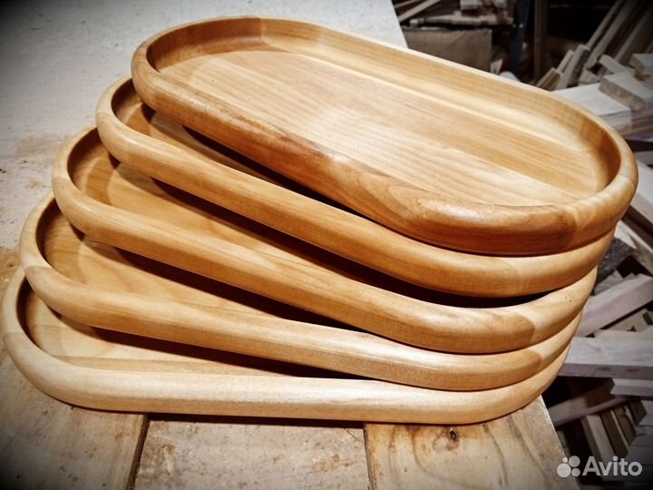 Поднос деревянный