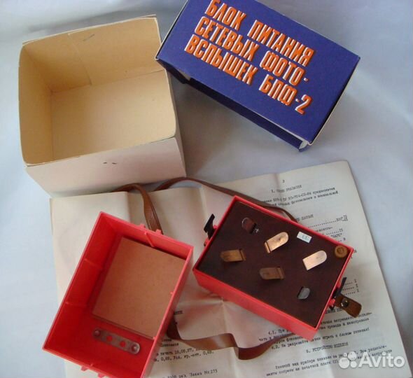 Блок питания сетевых фотовспышек бпф-2 (cccp)