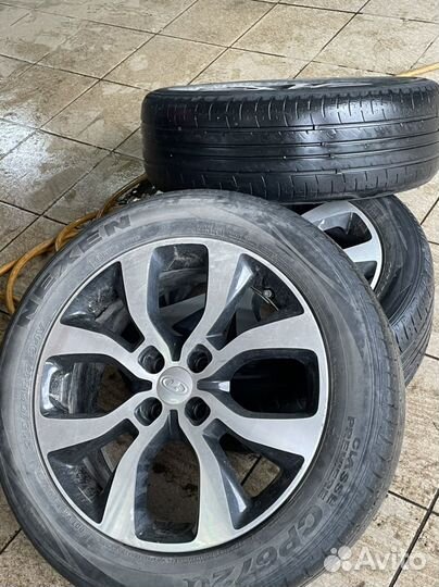 Колеса в сборе R17 летние бу