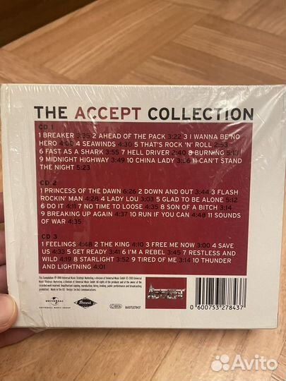 Accept collection 3 cd