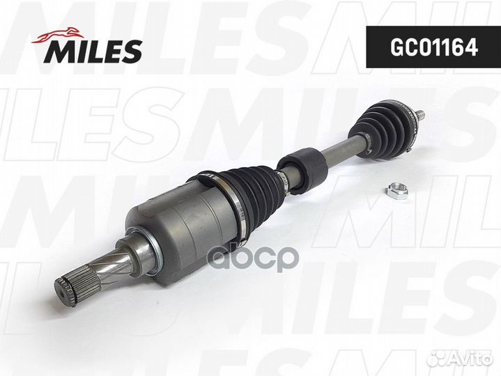Привод miles GC01164 Renault Duster 1,6 4х2 МКПП L