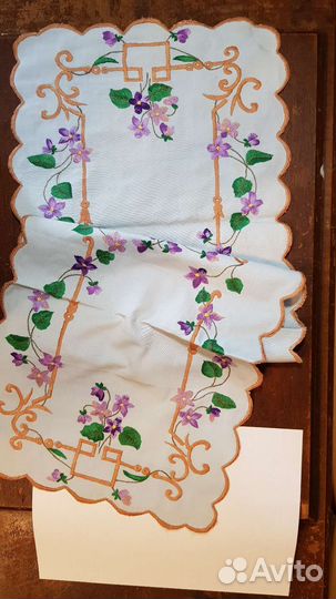 Предметы с вышивкой времен СССР