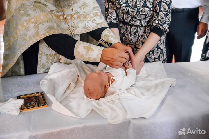 Фотограф на крещение Санкт-Петербург