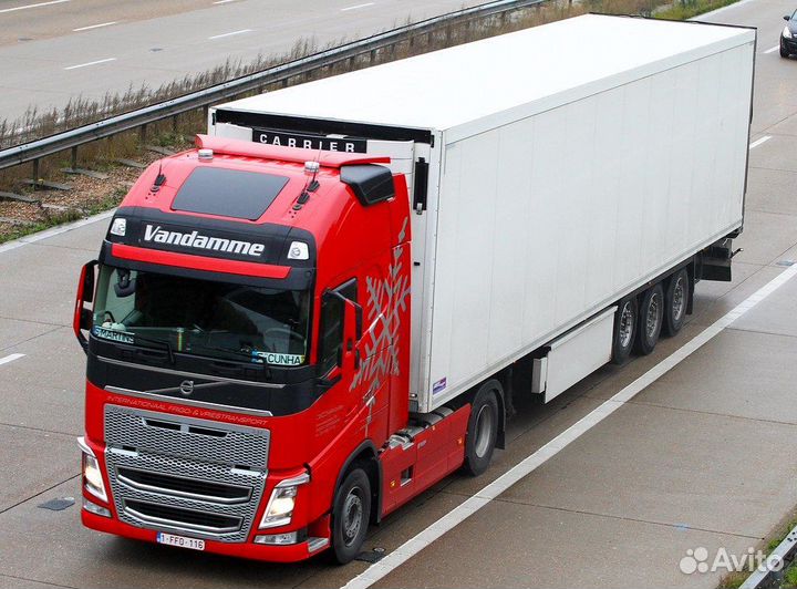 Водитель на фуру 20 т реф 86 кубов