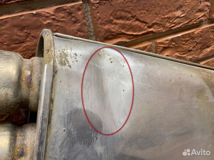 Б/У Б/У Задняя часть глушителя Skoda Karoq 2017