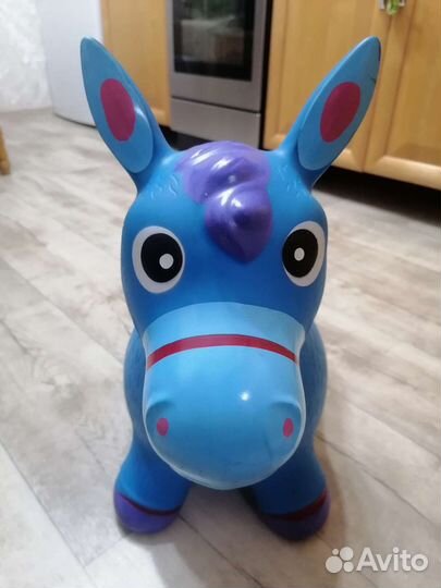 Игрушка прыгун ослик