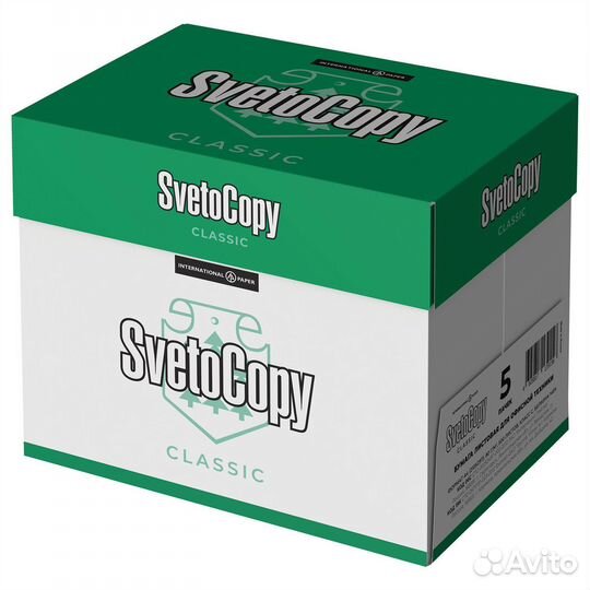 Бумага офисная svetocopy classic (A4, марка C, 80