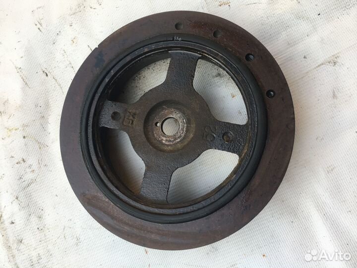 Шкив коленвала toyota 1nz 2nz 13407-21020