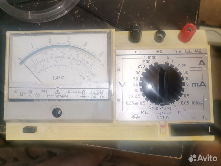 Тестер мультиметр (цешка)