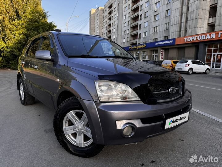 Kia Sorento 2.5 AT, 2005, 280 000 км