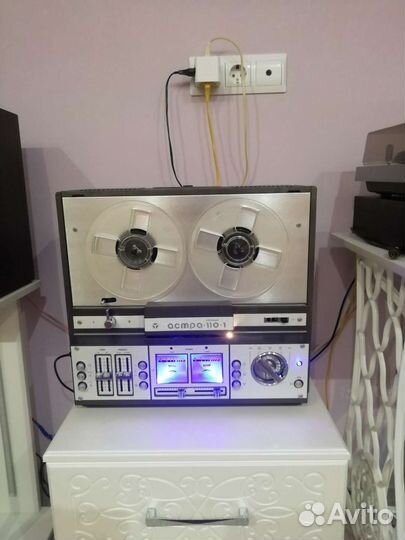 Катушечный магнитофон астра 110-1