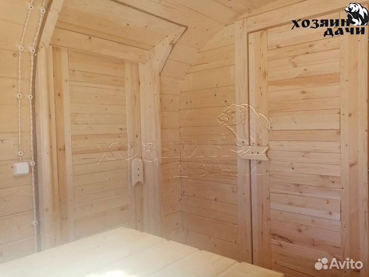 Баня бочка 6 метров