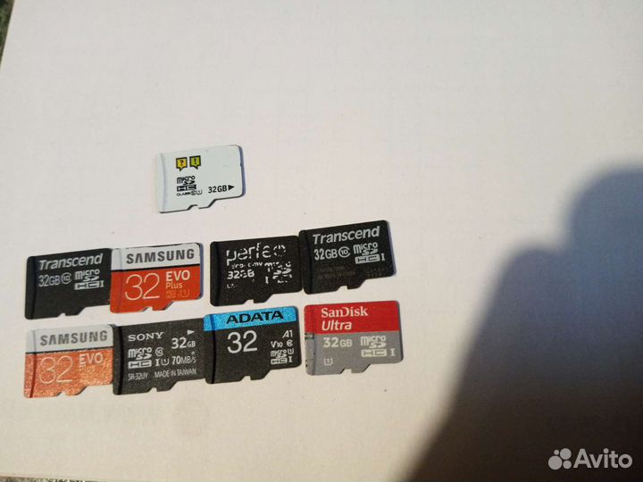 Карта памяти MicroSD 32 Gb для телефонов