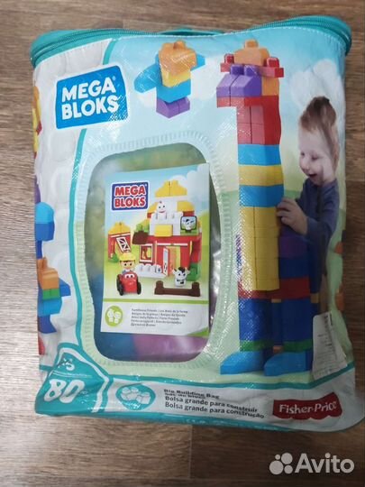 Конструктор 3 набора mega blocks
