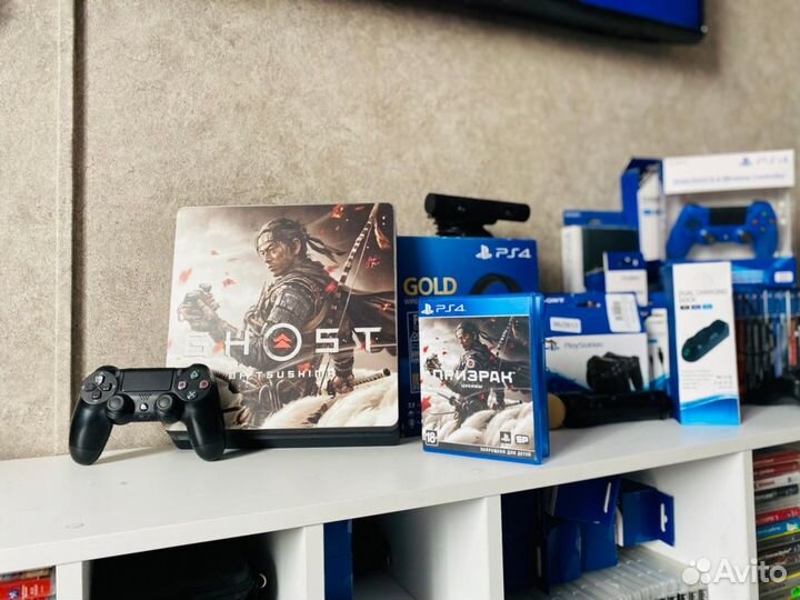 PS4 Sony Playstation 4 Slim Ghost Of Tsushima