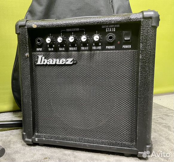 Электрогитара Ibanez с комбиком