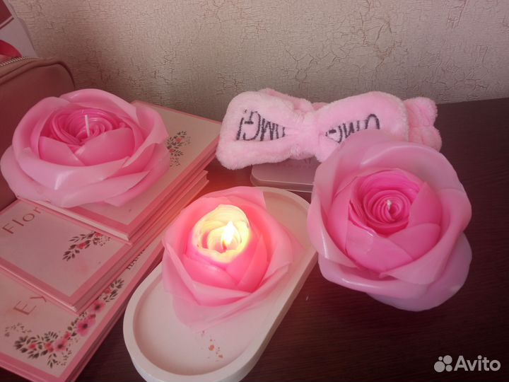 Свеча «Бутон классической розы»