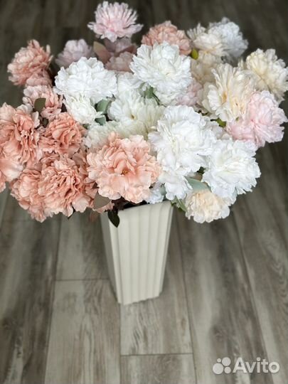 Пионы для напольной вазы Искусственные