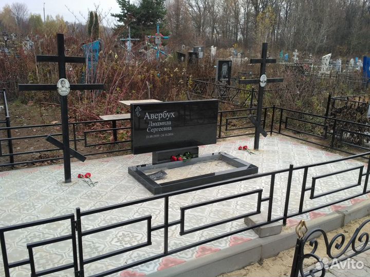 Памятники. Установка. Благоустройство захоронений