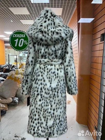 Шуба из эко меха