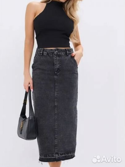 Юбка джинсовая
