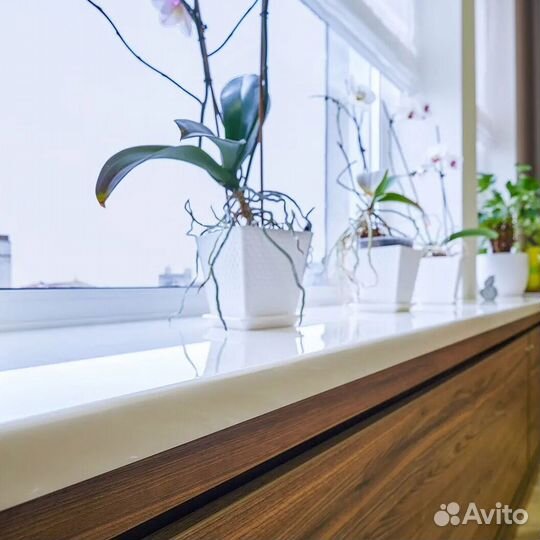 Подоконник из акрилового камня