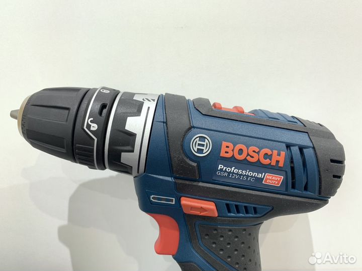 Шуруповёрт Bosch 12V-15 FC со съёмным патроном