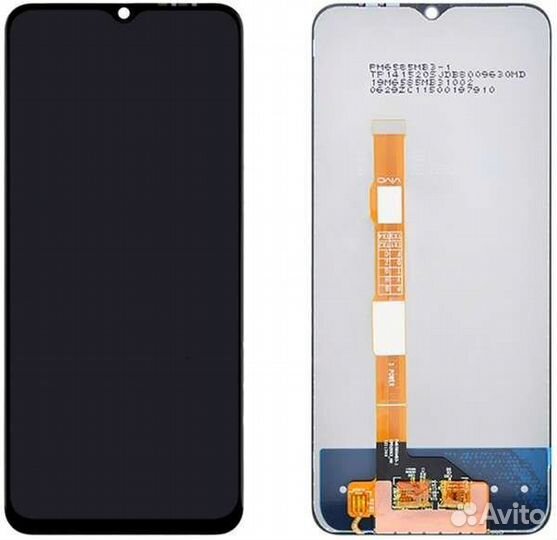 Дисплей для Vivo Y53s 4G (V2058) Черный