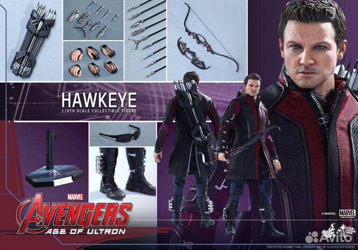 Hot toys Hawkeye