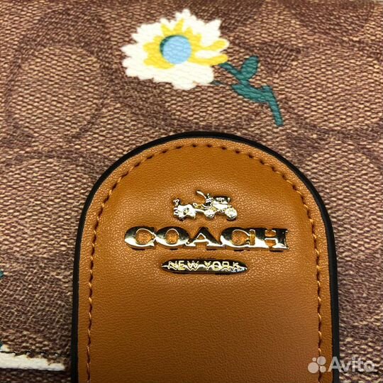 Кошелек картхолдер женский Coach