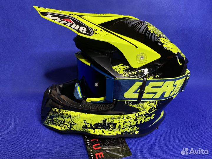 Шлем мото экипировка новый р.S