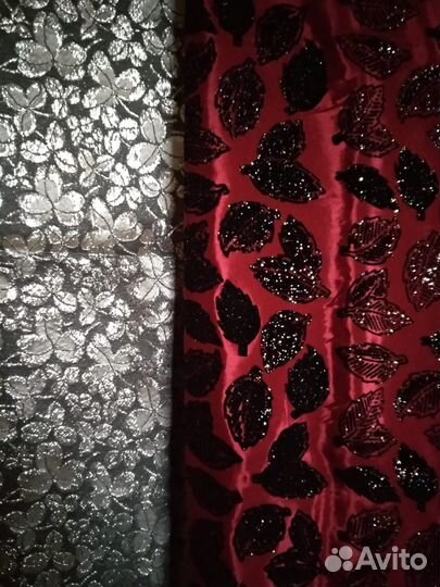 Ткань шелк, вискоза, парча, бархат