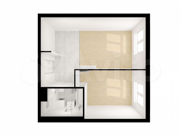 1-к. квартира, 36,5 м², 28/33 эт.