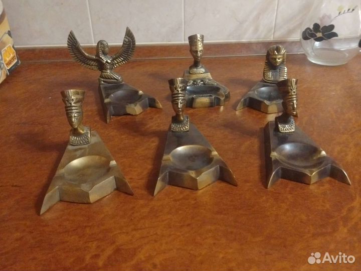 Пепельница бронза