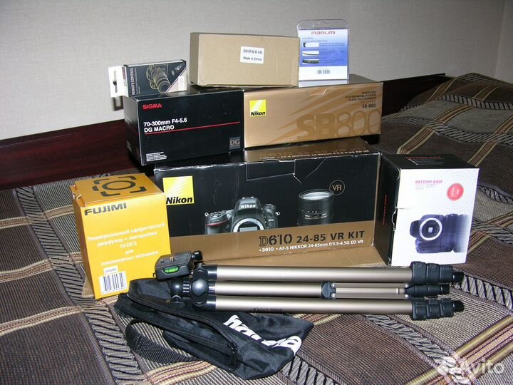 Комплект для Nikon D610 +++ разное
