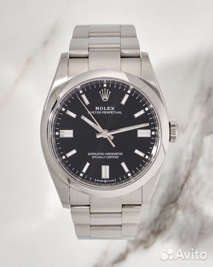 Rolex Oyster Perpetual Black Dial 36 mm 2021 year