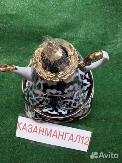 Набор узбекской посуды пахта