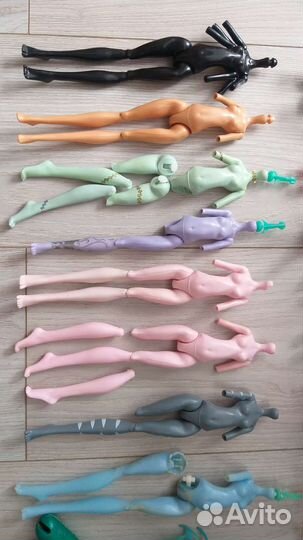 Тела, головы запчасти Монстер Хай