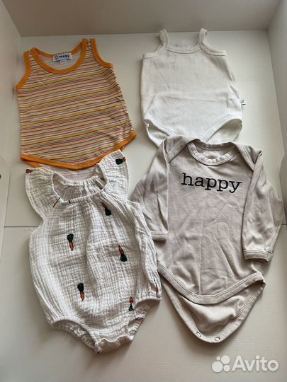 Одежда для новорожденной девочки пакетом 62