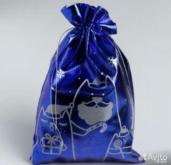 Мешок подарочный парча