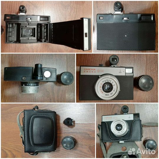 Фотоаппарат Smena 8 M СССР 1970-1990 г с футляром