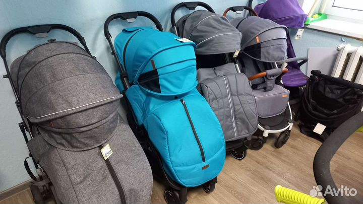 Коляска новая и с пробегом