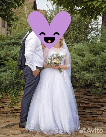 Свадебное платье 48-52