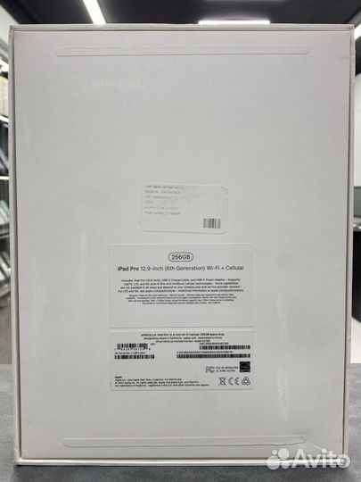 iPad Pro 12.9-inch (6th Gen) Wi-Fi + Cellular