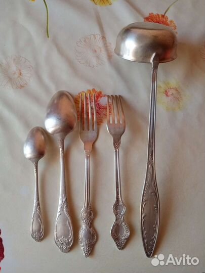 Мельхиоровые приборы