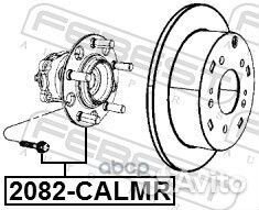 2082-calmr к-кт подшипника ступицы задней Dodg