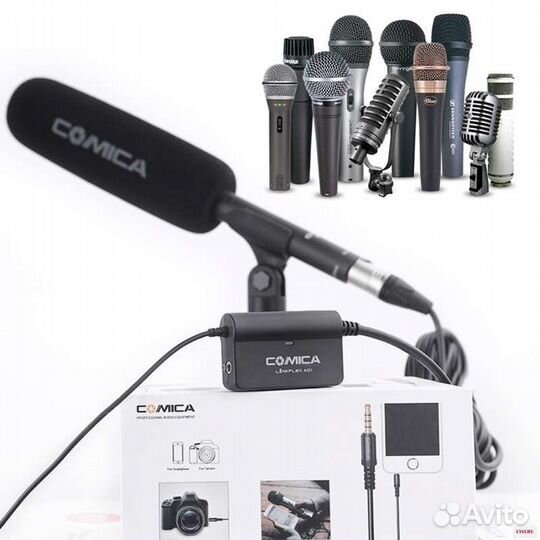 Comica LinkFlex AD1 XLR-3.5mm предусилитель