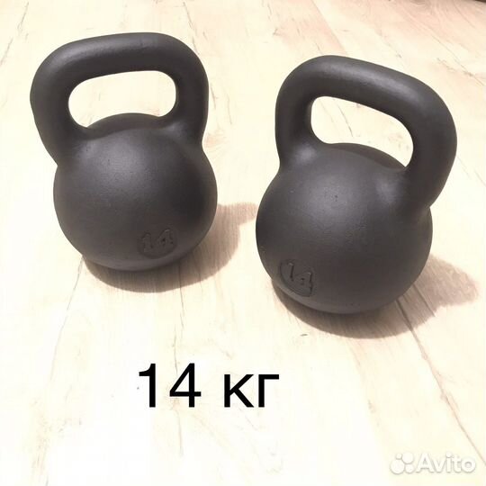 Уральские гири 10кг, 12кг, 14кг